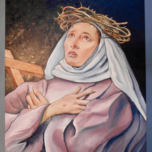 Saint Catherine Oil Painting