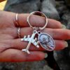 Close up of keychain