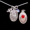 Saint Dymphna Relic Necklace