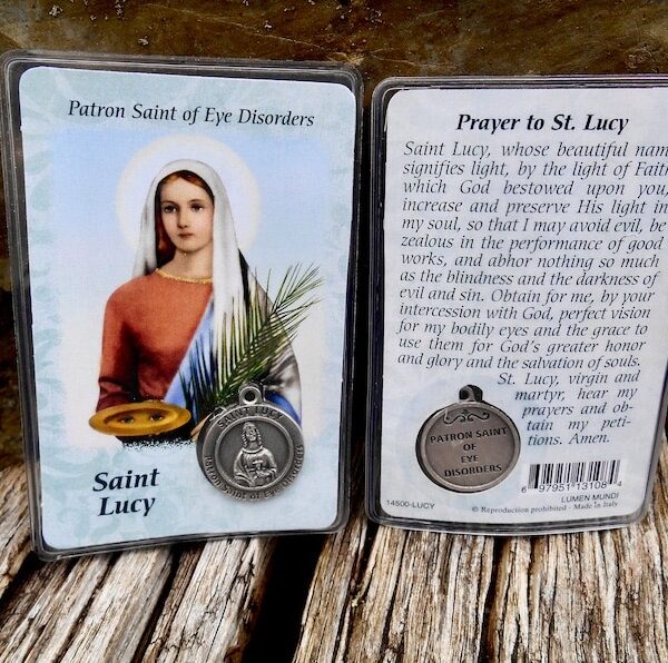 Lucy Prayer Card