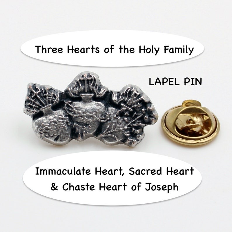 Sacred Heart Lapel Pin