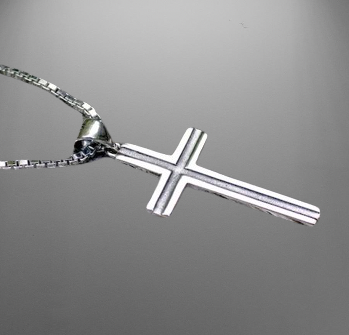 Sterling Cross for the Groom