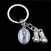 Saint Sebastian Boxing Keychain, Patron Saint of Athletes