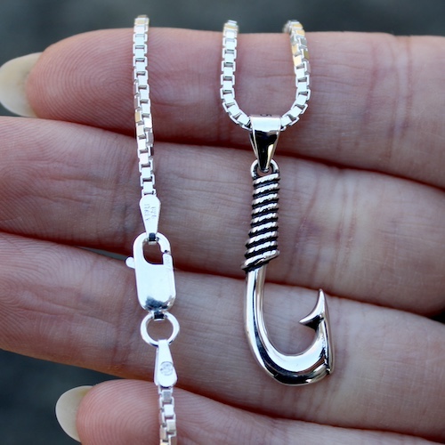 Fish hook Pendant