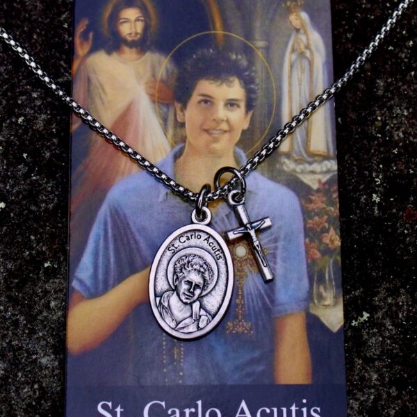 Saint Carlo Acutis Necklace