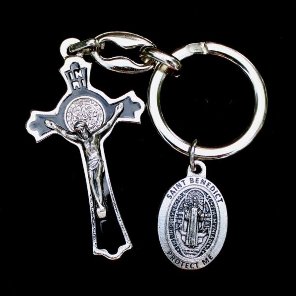 Saint Benedict Keychain