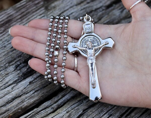 Saint Benedict Crucifix Necklace