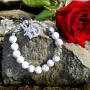 Howlite Rosary bracelet